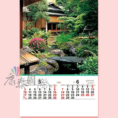 TH-915-庭(2024年-日本進口月曆)-3