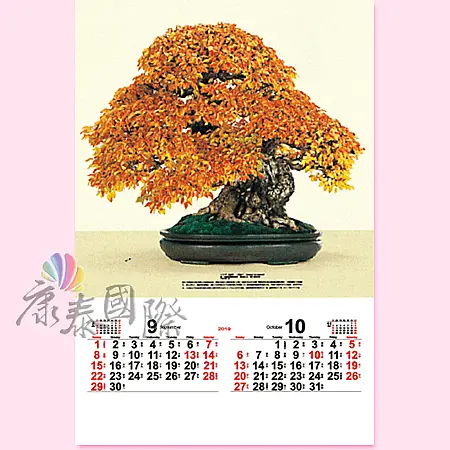 TH-914-盆栽(2024年-日本進口月曆)-5