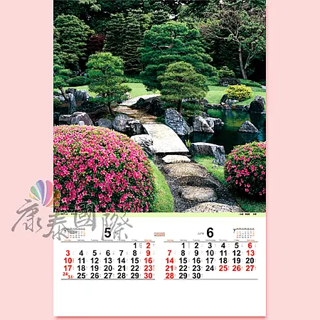 TH-910-洗心之庭(2024年-日本進口月曆)-3