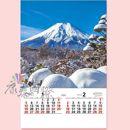TH-9930-富士山(2024年-日本進口月曆)-2
