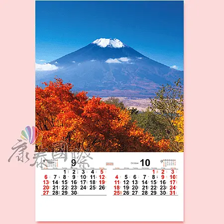 TH-9930-富士山(2024年-日本進口月曆)-6