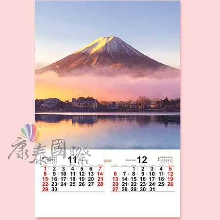TH-9930-富士山(2024年-日本進口月曆)-7